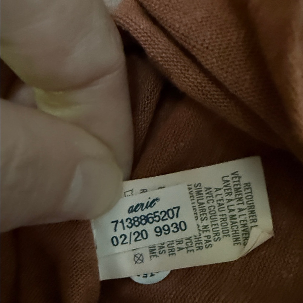 Aerie Easy Knit Sleeveless Terracotta Midi Dress {Small} - Picture 12 of 12